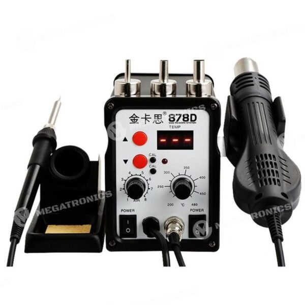 megatronics venta de accesorios y herramientas especializadas en servicio tecnico de celulares y tecnologia ESTACION DE SOLDAR NT 878D 005