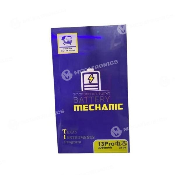 megatronics venta de accesorios y herramientas especializadas en servicio tecnico de celulares y tecnologia BATERIA MECHANIC IP 13 3530mAh 001