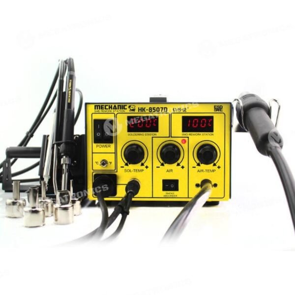 megatronics venta de accesorios y herramientas especializadas en servicio tecnico de celulares y tecnologia ESTACION DE SOLDAR MECHANIC HK 8507D 002