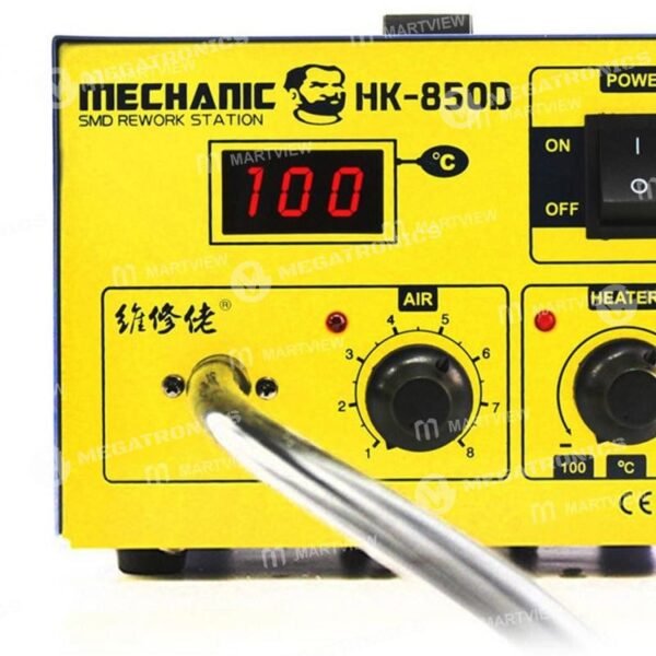 megatronics venta de accesorios y herramientas especializadas en servicio tecnico de celulares y tecnologia ESTACION DE SOLDAR MECHANIC HK 850D 005