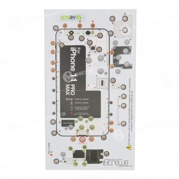 megatronics venta de accesorios y herramientas especializadas en servicio tecnico de celulares y tecnologia ISCREWS IP 11 PRO MAX 001