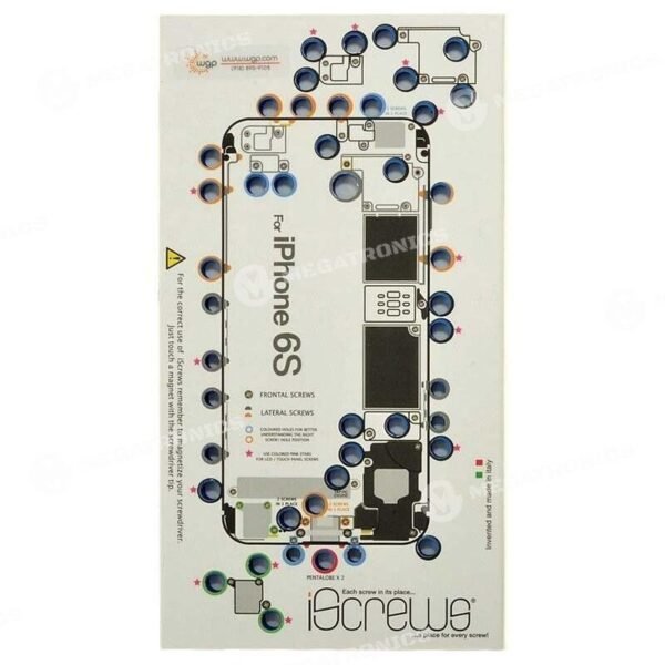 megatronics venta de accesorios y herramientas especializadas en servicio tecnico de celulares y tecnologia ISCREWS IP 6S 001
