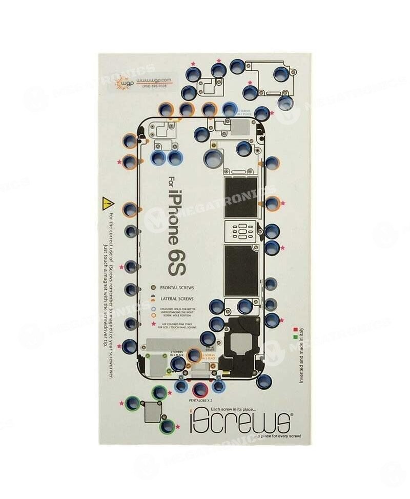 megatronics venta de accesorios y herramientas especializadas en servicio tecnico de celulares y tecnologia ISCREWS IP 6S 001