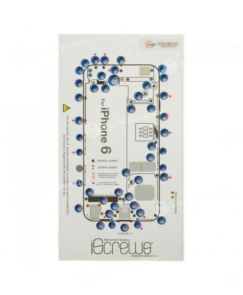 megatronics venta de accesorios y herramientas especializadas en servicio tecnico de celulares y tecnologia ISCREWS IP 6 001