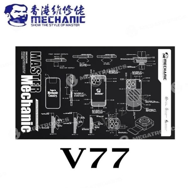 megatronics venta de accesorios y herramientas especializadas en servicio tecnico de celulares y tecnologia MECHANIC V77 (B) REPAIR WORK MATS 001
