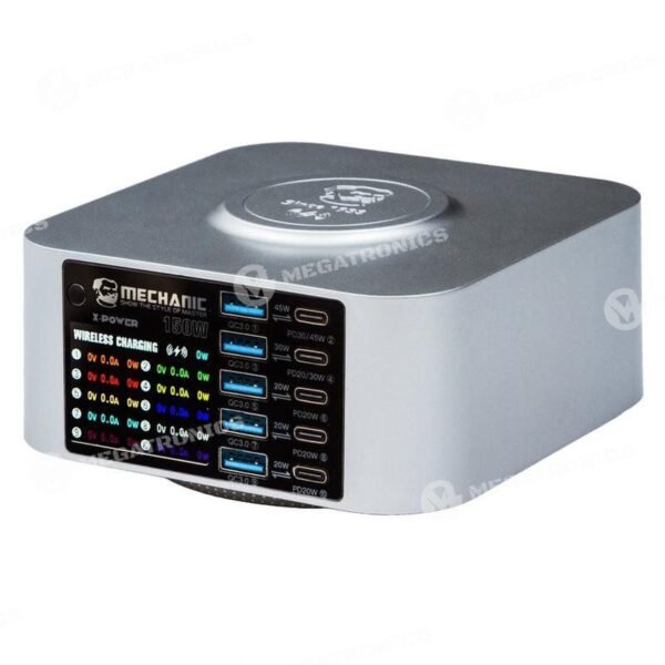 megatronics venta de accesorios y herramientas especializadas en servicio tecnico de celulares y tecnologia MECHANIC X POWER 10 PORTS 150W 004