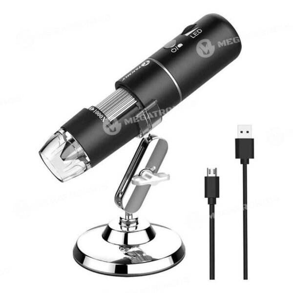 megatronics venta de accesorios y herramientas especializadas en servicio tecnico de celulares y tecnologia MICROSCOPIO DIGITAL 1X1000 BASE PLASTICO 002