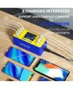 megatronics venta de accesorios y herramientas especializadas en servicio tecnico de celulares y tecnologia MULTIPUERTOS USB ICHARGER 8P 004