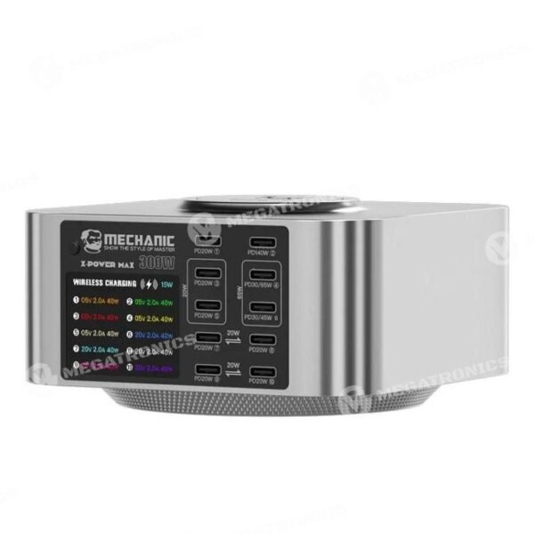 megatronics venta de accesorios y herramientas especializadas en servicio tecnico de celulares y tecnologia MULTIPUERTOS USB MECHANIC X POWER MAX 001