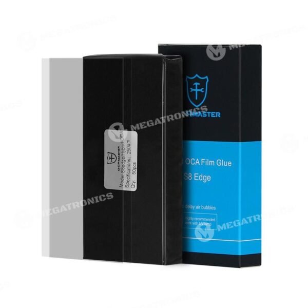 megatronics venta de accesorios y herramientas especializadas en servicio tecnico de celulares y tecnologia OCA MASTER HYBRID S8 S9 150UM PAQUETE (50PCS) 001