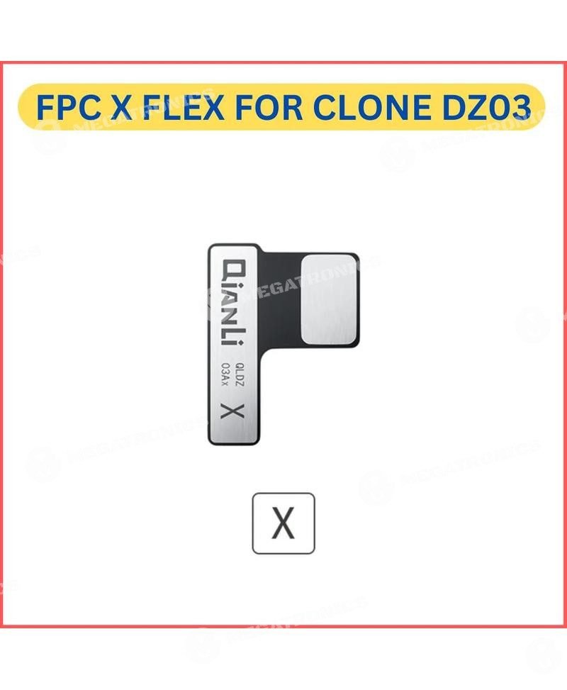 megatronics venta de accesorios y herramientas especializadas en servicio tecnico de celulares y tecnologia QIANLI FLEX DE CLONE DZ03 IP X 001