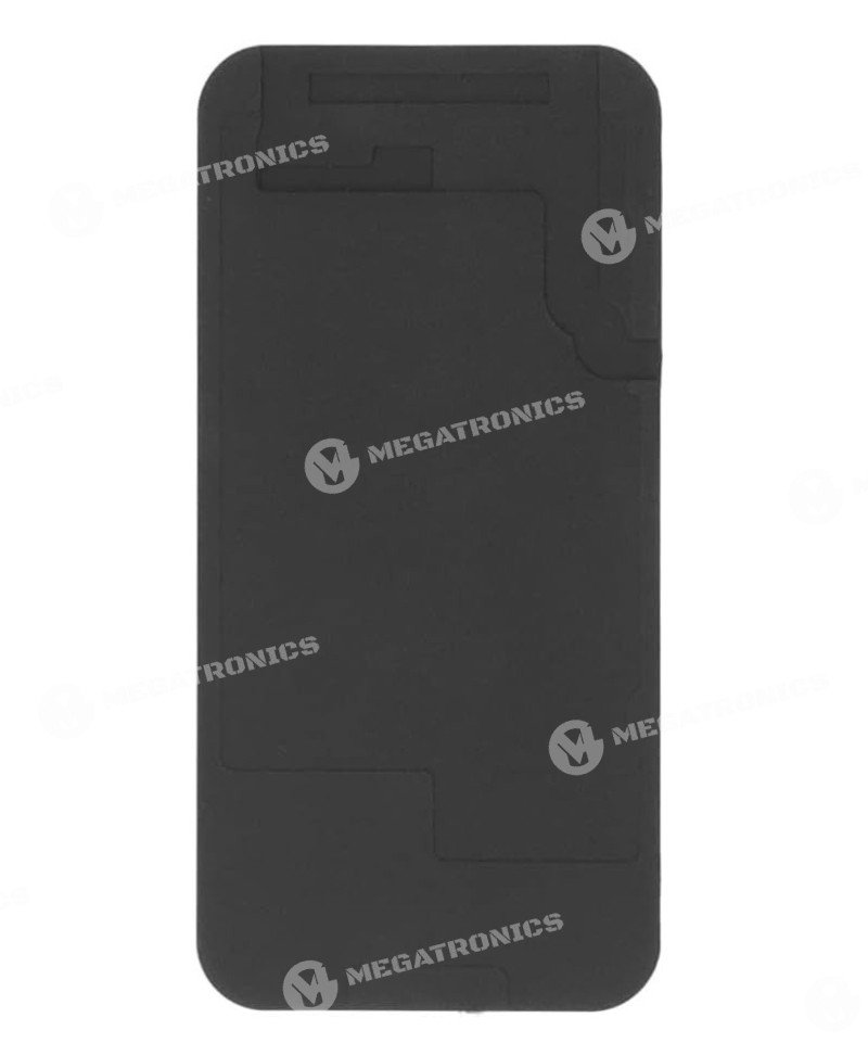 YMJ IPHONE 1313PRO GOMA NEGRA FLEXIBLE PARA GLASS