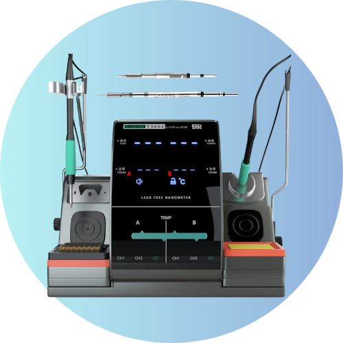 cautin doble maneral