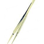 BATATA5 DORADO PINZA CURVA DE TITANIO