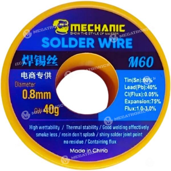 MECHANIC M60 0.8MM 40GR