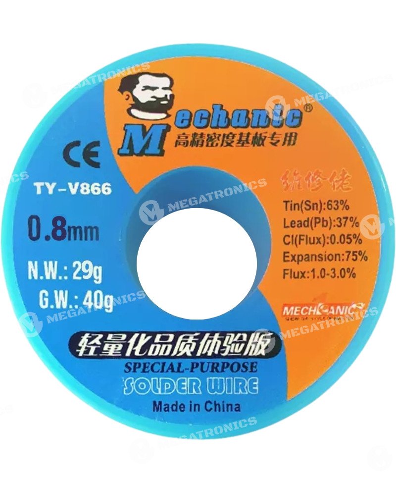 MECHANIC TY V866 0.8MM 40GR