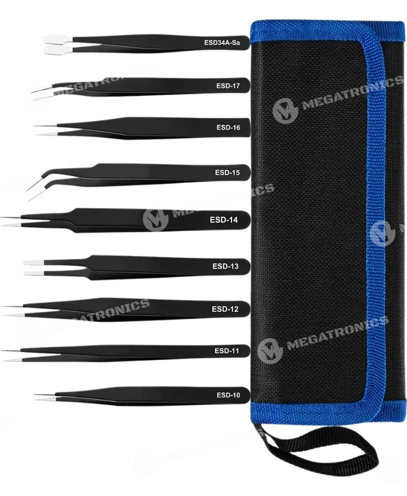 UUBAAR ESD9 KIT DE PINZAS