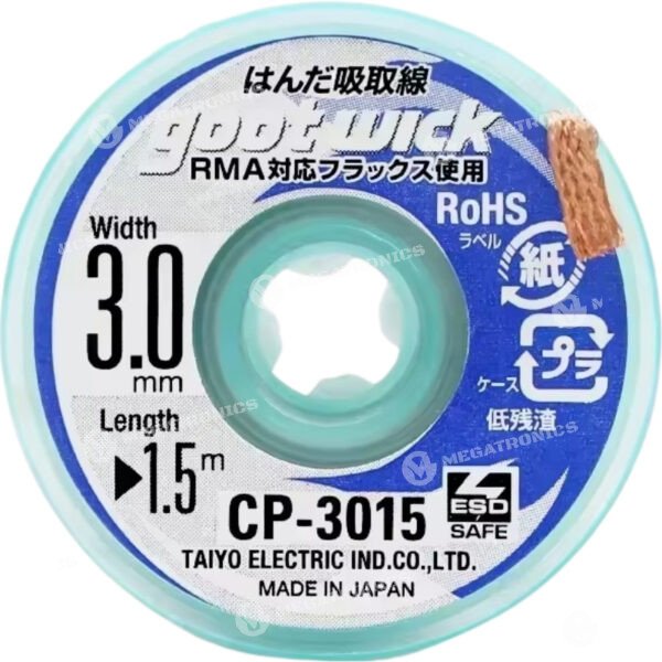 GOOT WICK CP 3015 3.0MM 1.5M