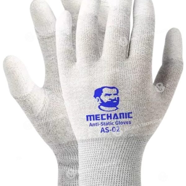 MECHANIC AS02 TALLA L PAR DE GUANTES DE TELA MULTIUSO
