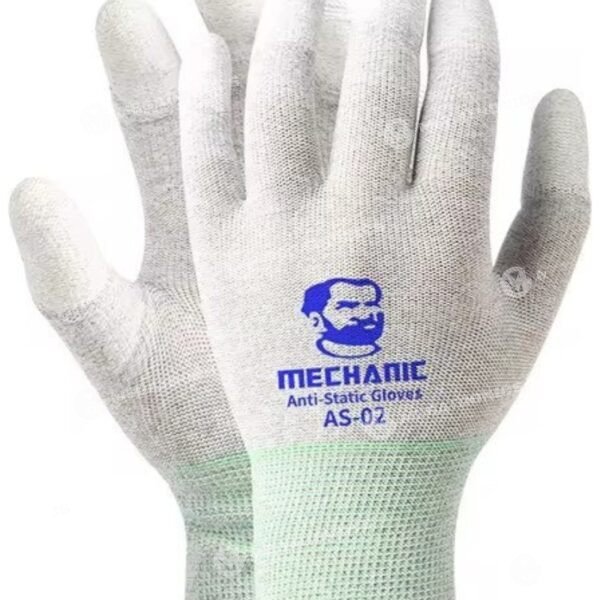 MECHANIC AS02 TALLA M PAR DE GUANTES DE TELA MULTIUSO