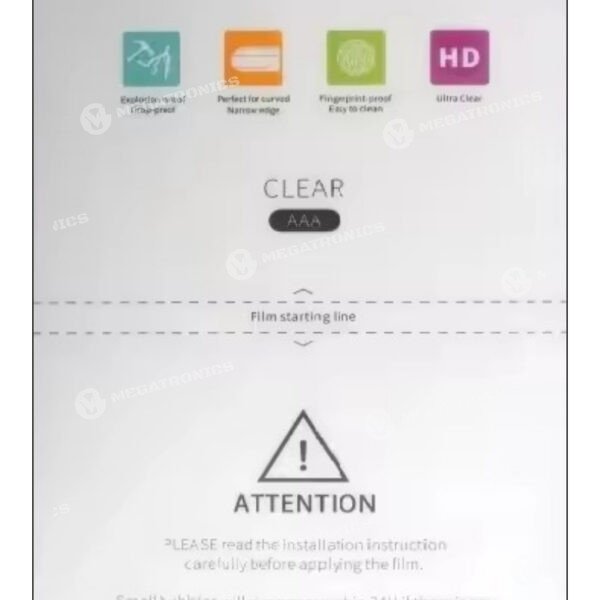 MECHANIC CLEAR TRANSPARENTE 12 PULGADAS