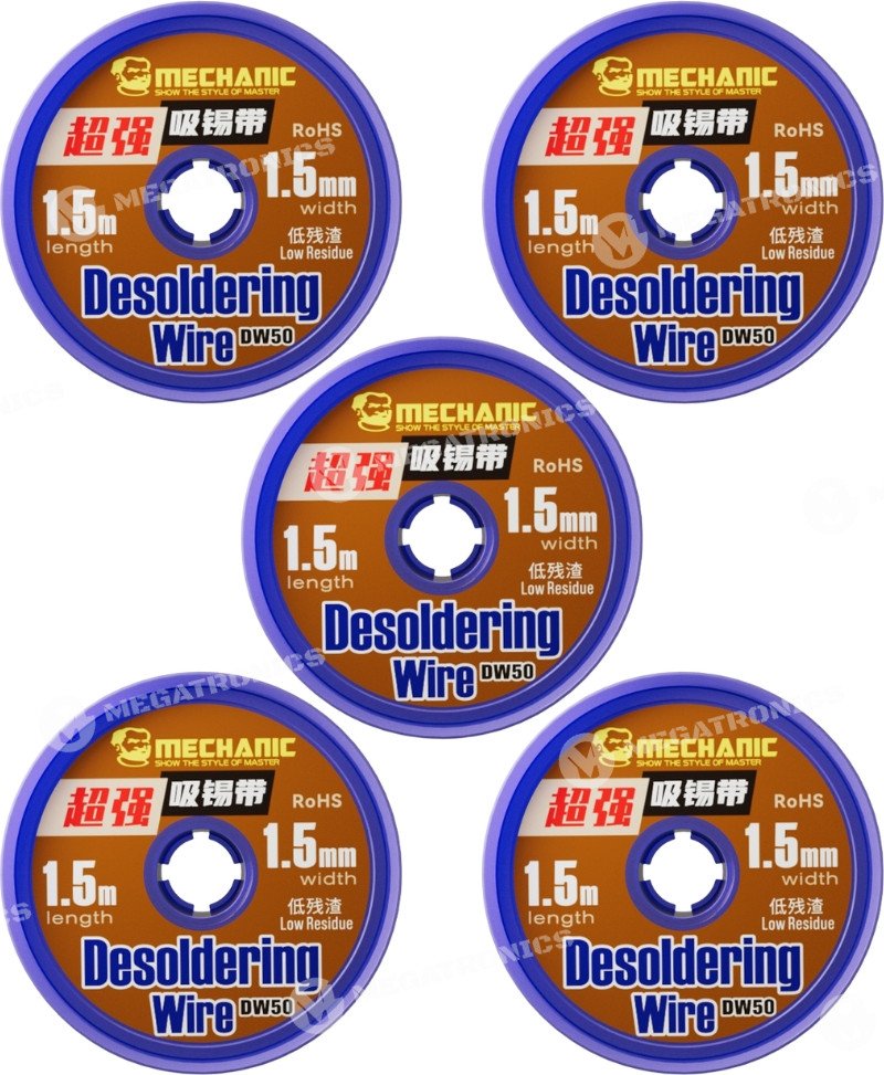 MECHANIC DW50 1.5MM 7.5MM PAQUETE