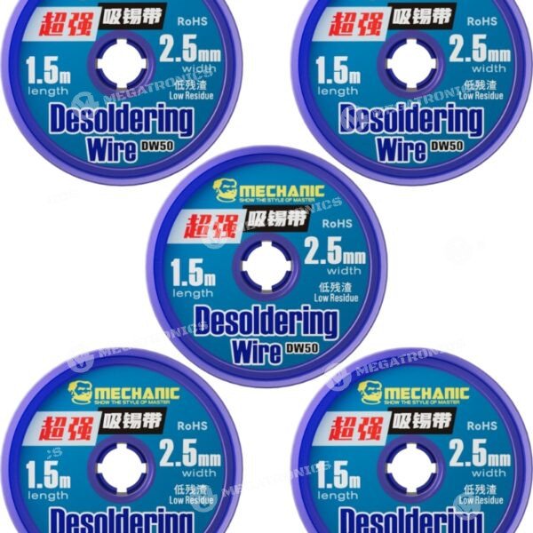 MECHANIC DW50 2.5MM 7.5MM PAQUETE