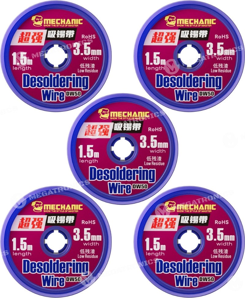 MECHANIC DW50 3.5MM 7.5MM PAQUETE