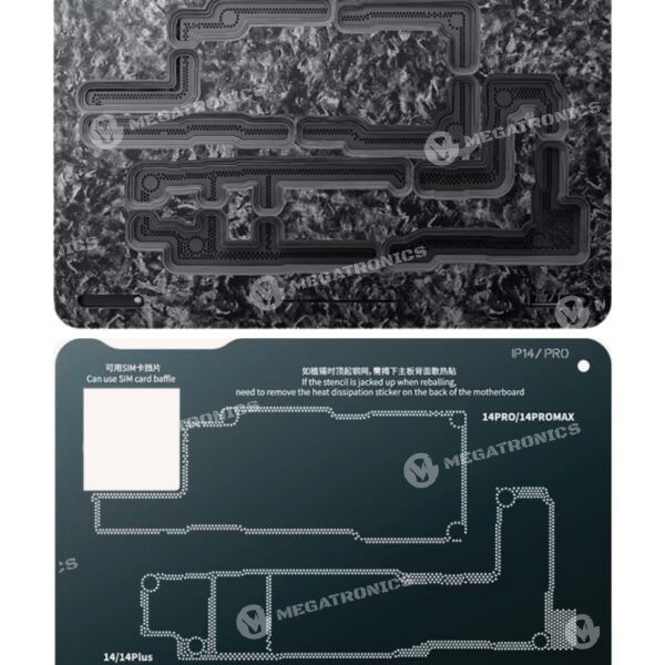 QIANLI SET REBALLING INTERPOSER IPHONE SERIE 14