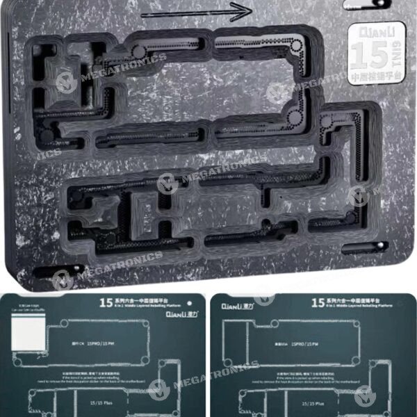 QIANLI SET REBALLING INTERPOSER IPHONE SERIE 15
