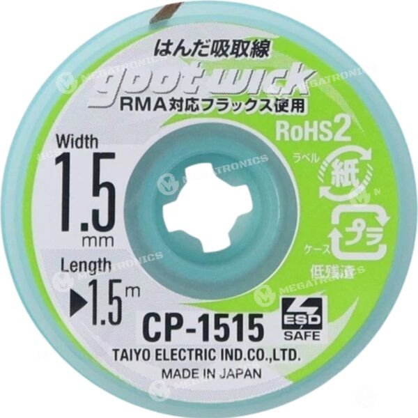 GOOT WICK CP 1515 1.5MM 1.5M