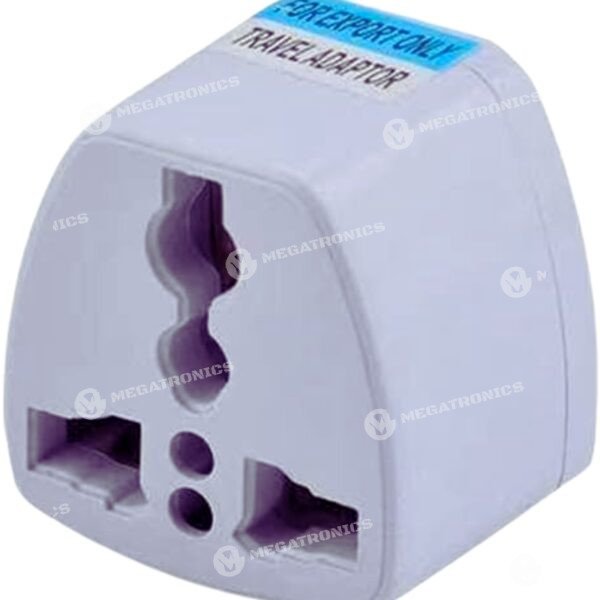 MECHANIC ENCHUFE (2 PUNTAS PLANAS) 10A 250V BLANCO SZ 009 ADAPTADOR UNIVERSAL