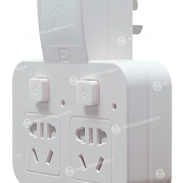 MG ENCHUFE EXTENCION PARA 2 PUERTOS UNIVERSAL