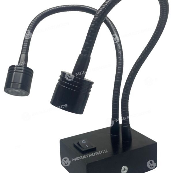 MG LAMPARA DOBLE DE MESA ESPECIAL NEGRO