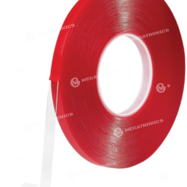 MG ROJO TRANSPARENTE 10MM CINTA DOBLE CONTACTO GRUESO