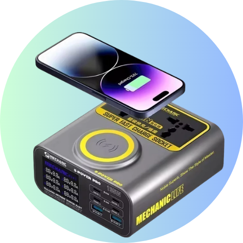 MULTIPUERTO DE CARGA INALÁMBRICA