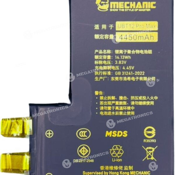 MECHANIC IPHONE 12 PRO MAX 4450mAh BATERIA SIN FLEX