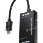 MG ADAPTADOR CABLE DE HDMI A V8