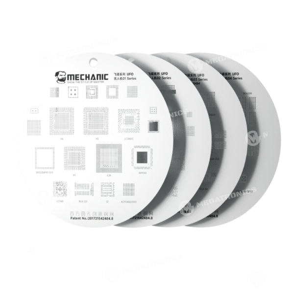 MECHANIC SET UFO DRONES JUEGO DE STENCIL